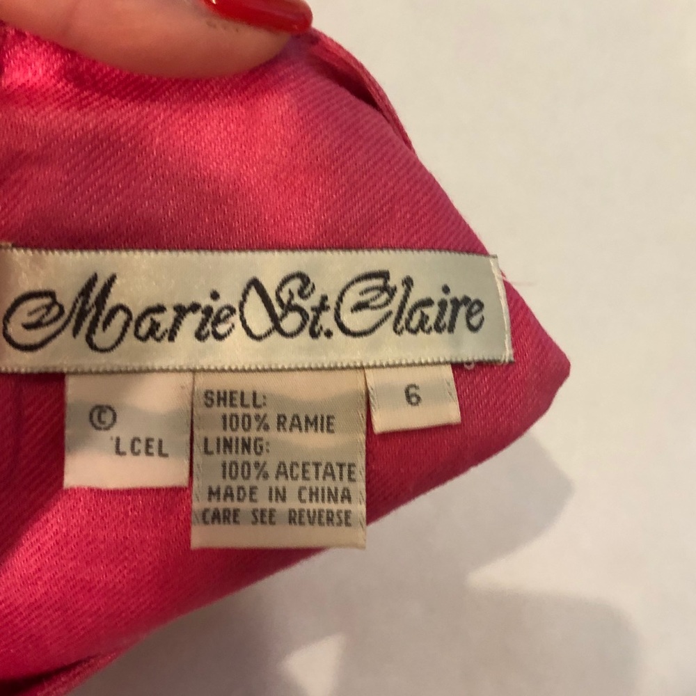 Marie St. Claire Pink Dress - Picture 5 of 6